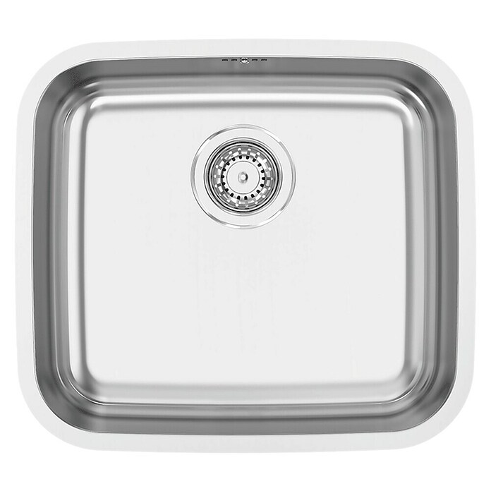 Rodi Fregadero encastrable Laguna (44 x 49 cm, Acero) | BAUHAUS