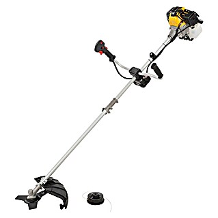 PowerPlus Desbrozadora de gasolina POWXG30415 (1,4 kW, 52 cm³, Ancho de corte hilo: 42 cm, Ancho de corte cuchilla: 25,5 cm)