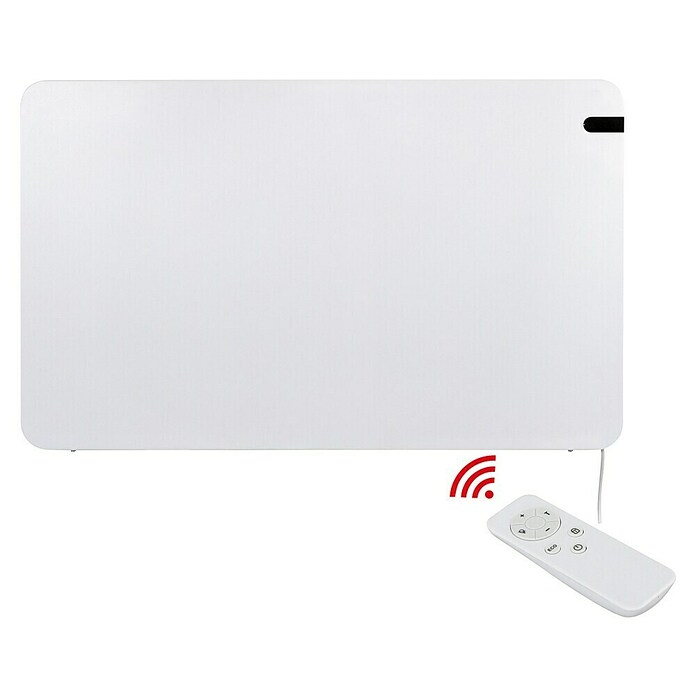 E2 elektro Infrarotheizkörper Alea (Weiß, Raumgröße: 8 m² - 12 m², 650 W) | BAUHAUS