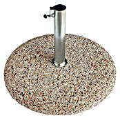Base de parasol de hormigón Murcia (Diámetro: 50 cm, Específico para: Diámetro de tubo hasta 50 mm, Arena) | BAUHAUS