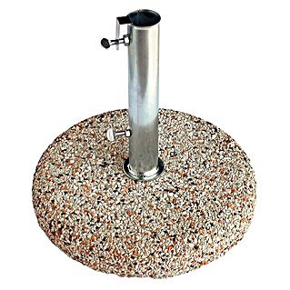 Base de parasol de hormigón Sevilla (Diámetro: 60 cm, Específico para: Diámetro de tubo hasta 50 mm, Arena)