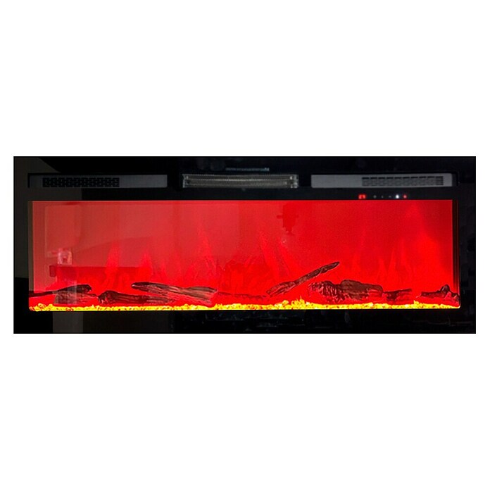 Nora Flames Chimenea eléctrica Illusion Flame 13 (1.500 W, Negro, 15 x 128 x 49,4 cm) | BAUHAUS