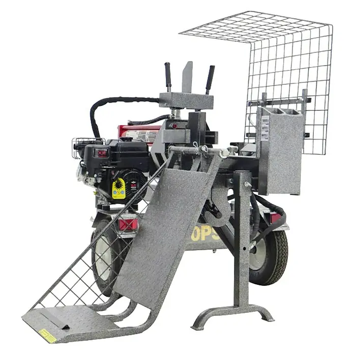HZC Power Holzspalter HS30291 - 30 t, Max. Spaltgutlänge: 60 cm - Abgebildeter Holzspalter: Ein robustes Werkzeug zum mühelosen Spalten von Holz, ideal für Hausbesitzer und Profis.