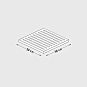 Palatino Sitzauflage Point (L x B x H: 50 x 50 x 6 cm, Weiß) | BAUHAUS