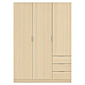 Armario para ropa Basic (L x An x Al: 52 x 121 x 180 cm, Natural)