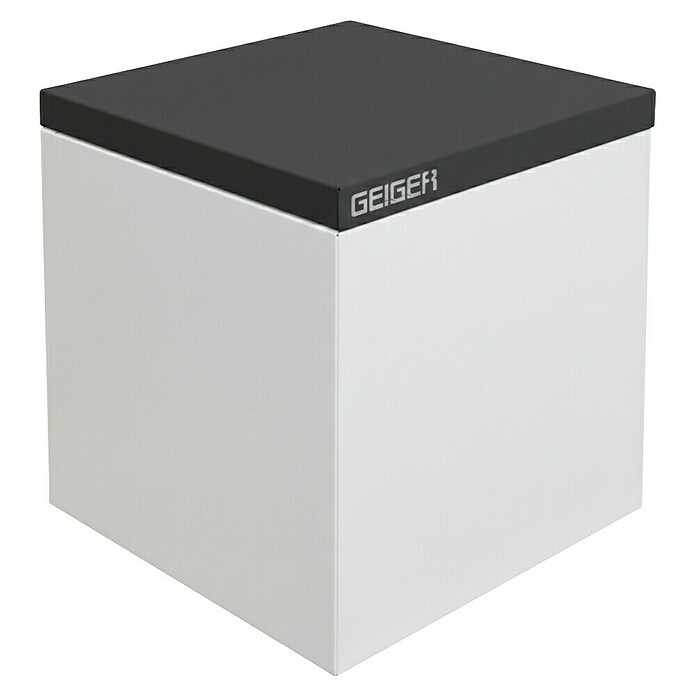 Palatino Tischplatte / Auflage Top (L x B x H: 60 x 60 x 6 cm, Stahl, Anthrazit) | BAUHAUS