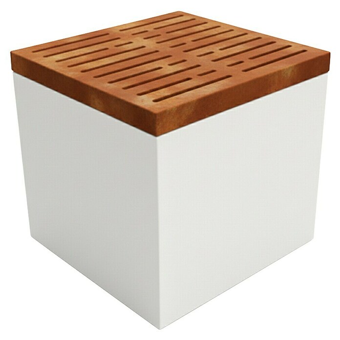 Palatino Sitzauflage Point (L x B: 50 x 50 cm, Stahl, Rostbraun) | BAUHAUS