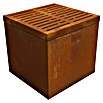 Palatino Sitzauflage Point (L x B: 60 x 60 cm, Stahl, Rostbraun) | BAUHAUS