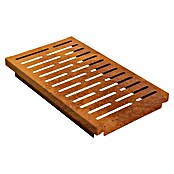 Palatino Bankauflage Bridge (L x B x H: 40 x 69 x 4 cm, Stahl, Rostbraun) | BAUHAUS