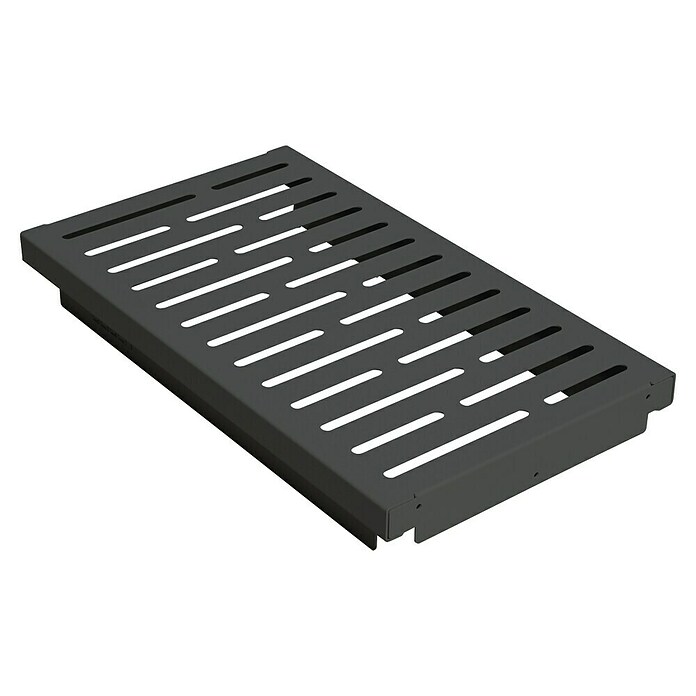 Palatino Bankauflage Bridge (L x B x H: 40 x 69 x 4 cm, Stahl, Anthrazit) | BAUHAUS