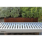 Palatino Bankauflage Bridge (L x B x H: 69 x 40 x 4 cm, Weiß) | BAUHAUS