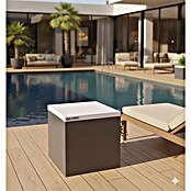 Palatino Tischplatte / Auflage Top (L x B x H: 60 x 60 x 6 cm, Stahl, Weiß) | BAUHAUS