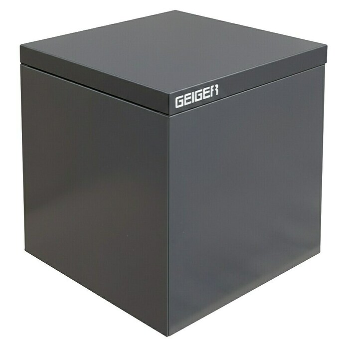 Palatino Tischplatte / Auflage Top (L x B x H: 60 x 60 x 6 cm, Stahl, Anthrazit) | BAUHAUS
