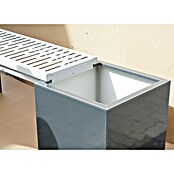 Palatino Bankauflage Bridge (L x B x H: 69 x 40 x 4 cm, Weiß) | BAUHAUS