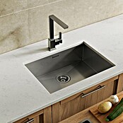 Rodi Fregadero encastrable Box Line 74 (43,6 x 77,6 cm, Acero inoxidable, Cromo)