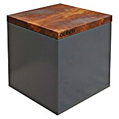 Palatino Tischplatte / Auflage Top (L x B x H: 60 x 60 x 6 cm, Stahl, Rostbraun) | BAUHAUS