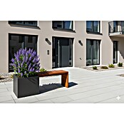 Palatino Bankauflage Bridge (L x B x H: 40 x 109 x 4 cm, Stahl, Rostbraun) | BAUHAUS