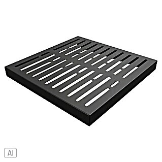 Palatino Sitzauflage Point (L x B: 60 x 60 cm, Stahl, Anthrazit)
