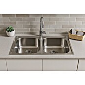 Smeg Fregadero encastrable LYP792 (50 x 79 cm, Cromo)