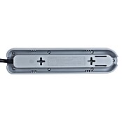 REV Produžni kabel s utičnicama (3-struko, Crno / sivo, Duljina kabela: 1,4 m, 3.500 W)