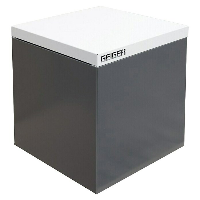 Palatino Tischplatte / Auflage Top (L x B x H: 60 x 60 x 6 cm, Stahl, Weiß) | BAUHAUS