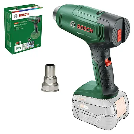 Bosch Power for All 18V Akku-Heißluftgebläse EasyHeat 18V-500