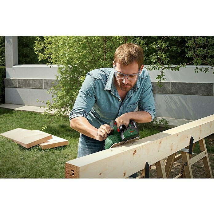 Bosch Power for All 18V Akku-Handhobel PHO 18V-20 (18 V, Ohne Akku, Hobelbreite: 82 mm) | BAUHAUS