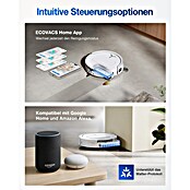 Ecovacs Robot aspirador con mopa Deebot T80 Omni (Potencia de aspiración: 18.000 Pa, Duración de la batería: 297 min, Capacidad del robot: 220 ml) | BAUHAUS