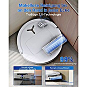 Ecovacs Robot aspirador con mopa Deebot T80 Omni (Potencia de aspiración: 18.000 Pa, Duración de la batería: 297 min, Capacidad del robot: 220 ml) | BAUHAUS