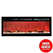 Nora Flames Chimenea eléctrica Illusion Flame 13 (1.500 W, Negro, 15 x 128 x 49,4 cm) | BAUHAUS