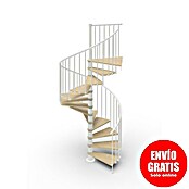 Scrigno Escalera de caracol Loop (Blanco/Beige, Diámetro: 120 cm, Altura de planta: 267 cm - 312 cm) | BAUHAUS