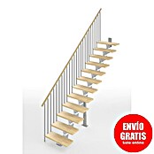 Scrigno Escalera principal Lumina Recta (Plata/Beige, 75 cm, Recto, Altura de planta: 241 cm - 289 cm) | BAUHAUS