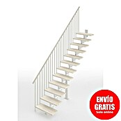 Scrigno Escalera principal Lumina Recta (Blanco/Blanco, 75 cm, Recto, Altura de planta: 241 cm - 289 cm) | BAUHAUS