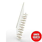 Scrigno Escalera principal Sailor (Ancho: 61 cm, Recto, Altura de planta: 241 cm - 285 cm, Blanco/Blanco) | BAUHAUS