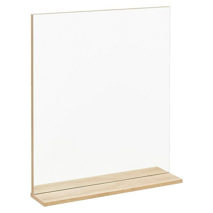 Fackelmann Finn Ablagespiegel (598 x 135 x 692 mm, Ast-Eiche) | BAUHAUS