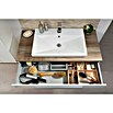 Fackelmann Stanford Schubladenbox (L x B x H: 380 x 370 x 45 mm, Braun) | BAUHAUS