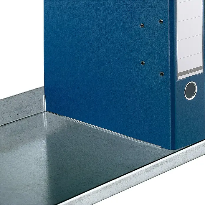 Proregal Aktenregal MAGNUS Schraubsystem - H x B x T: 80 x 75 x 30 cm, Traglast pro Boden: 60 kg, Anzahl Böden: 3 Stk., Schrauben, Lichtgrau