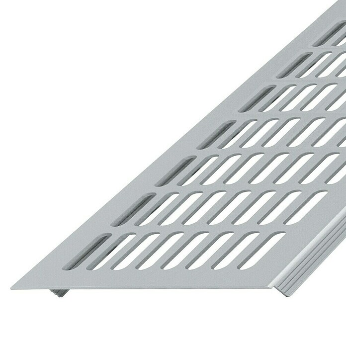 Lienbacher Rešetka za ventilaciju  (D x Š: 1.000 x 130 mm, Aluminij, Srebrna) | BAUHAUS