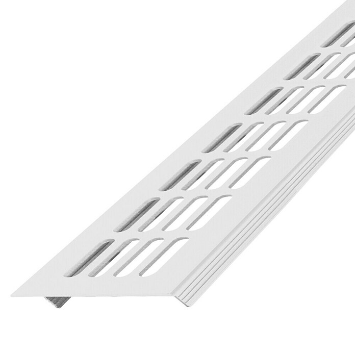 Lienbacher Rešetka za zračnik  (Do x Š: 600 x 80 mm, Aluminij, Bela) | 1167 - Heizkörperverkleidungen/Lüftungsgitter und Gitterr | AAEC - Zweckbeschl  f  Haus und Garten | AAE - Beschläge | AA - Eisenwaren | A - Eisenwaren | BAUHAUS