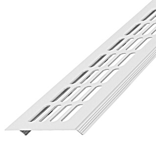 Lienbacher Rešetka za ventilaciju (D x Š: 1.000 x 80 mm, Aluminij, Bijela)