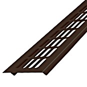 Lienbacher Rešetka za zračnik  (Do x Š: 400 x 80 mm, Aluminij, Rjava) | 1167 - Heizkörperverkleidungen/Lüftungsgitter und Gitterr | AAEC - Zweckbeschl  f  Haus und Garten | AAE - Beschläge | AA - Eisenwaren | A - Eisenwaren | BAUHAUS
