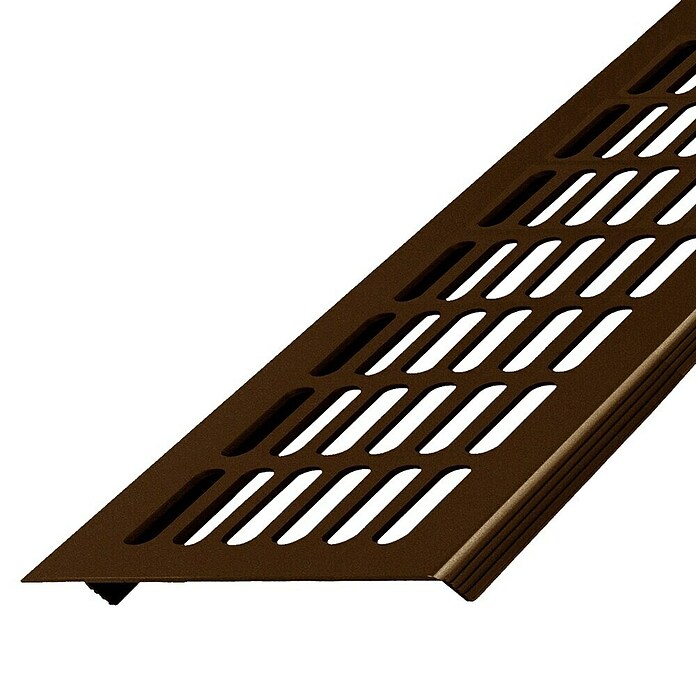 Lienbacher Rešetka za zračnik  (Do x Š: 800 x 100 mm, Aluminij, Rjava) | 1167 - Heizkörperverkleidungen/Lüftungsgitter und Gitterr | AAEC - Zweckbeschl  f  Haus und Garten | AAE - Beschläge | AA - Eisenwaren | A - Eisenwaren | BAUHAUS