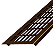 Lienbacher Rešetka za zračnik  (Do x Š: 800 x 100 mm, Aluminij, Rjava) | 1167 - Heizkörperverkleidungen/Lüftungsgitter und Gitterr | AAEC - Zweckbeschl  f  Haus und Garten | AAE - Beschläge | AA - Eisenwaren | A - Eisenwaren | BAUHAUS