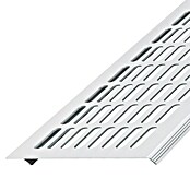Lienbacher Rešetka za zračnik  (Do x Š: 400 x 130 mm, Aluminij, Bela) | 1167 - Heizkörperverkleidungen/Lüftungsgitter und Gitterr | AAEC - Zweckbeschl  f  Haus und Garten | AAE - Beschläge | AA - Eisenwaren | A - Eisenwaren | BAUHAUS