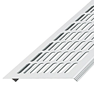 Lienbacher Rešetka za zračnik (Do x Š: 400 x 130 mm, Aluminij, Bela)