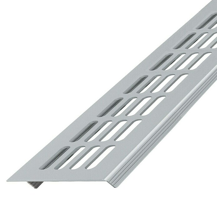 Lienbacher Rešetka za ventilaciju  (D x Š: 600 x 80 mm, Aluminij, Srebrna) | BAUHAUS