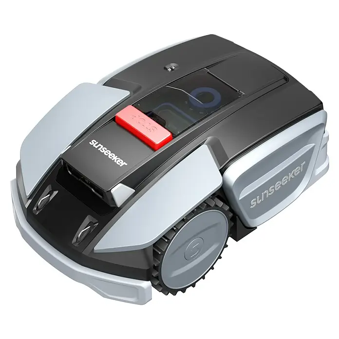 Sunseeker Mähroboter S3 - 800 m², Schnittbreite: 18 cm, Kamera-gestützte Navigation, RTK - Ein Sunseeker Mähroboter, ideal für die Rasenpflege mit automatischer Funktion und intelligentem Design.