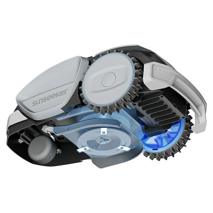 Sunseeker Robotmaaierset V3 incl. garage (600 m², Snijbreedte: 18 cm, Cameranavigatie) | BAUHAUS