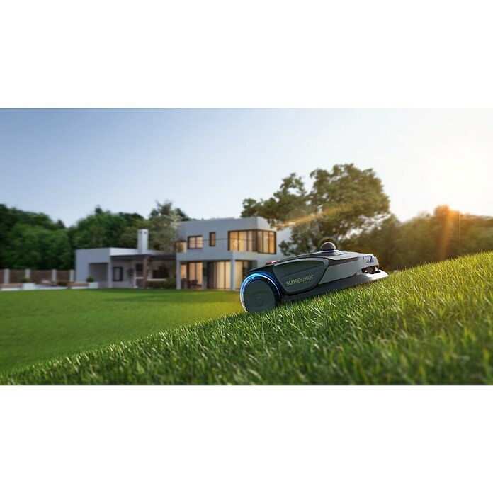 Sunseeker Mähroboter S4 (1 000 m², Schnittbreite: 18 cm, Laser-gestützte Navigation, LiDAR) | BAUHAUS