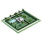 Sunseeker Mähroboter S4 (1 000 m², Schnittbreite: 18 cm, Laser-gestützte Navigation, LiDAR) | BAUHAUS
